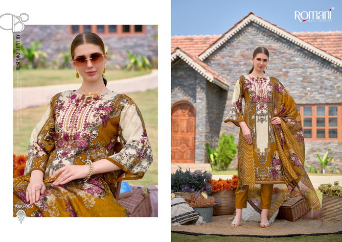 Aarzu Vol 3 By Romani Printed Soft Cotton Dress Material Wholesalers In Delhi
